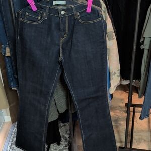 Levi's Dark Indigo Boot Cut Jeans